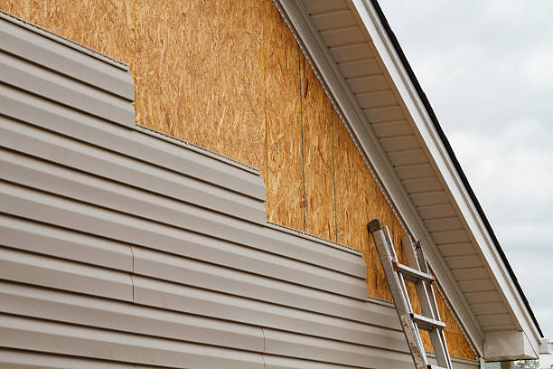 Professional Vinyl Siding technician working in Etowah, TN
